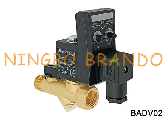 COMBO Van xả tự động cho máy nén khí Xả nước ngưng điều khiển hẹn giờ 1/2 inch