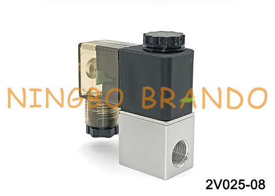 Van điện từ khí nén 2V025-08 24V DC 2/2 1/4 inch