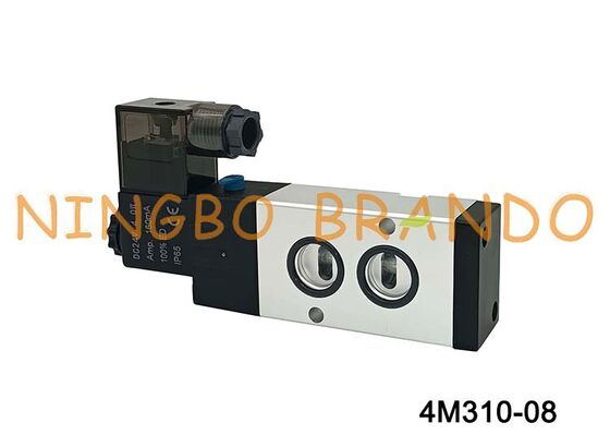 Van điện từ AirTAC loại 4M310-08 Van điều khiển hướng khí nén 5/2 chiều