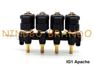 IG1 Apache OMB Loại LPG / CNG Rail In phun HD 4 Xi lanh 3 Ohms PCB