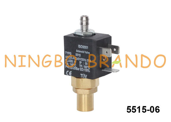 5515 CEME Loại 3 Van thường bằng đồng thau đóng kín cho máy pha cà phê 24 V 220 V