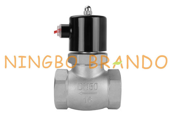 Uni-D Type US Series 2 '' Nhiệt độ cao Piston Pilot bằng thép không gỉ Van điện từ AC220V DC24V