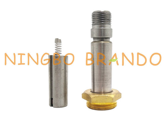 Bộ phận van xả tự động Đồng thau M20 Ghế bằng thép không gỉ Solenoid Ống lắp ráp ống pít tông