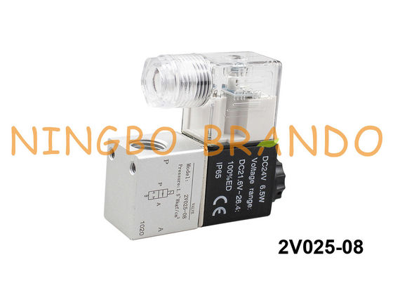2V025-08 Van điện từ khí nén loại Airtac 1/4 '' BSP 220V AC