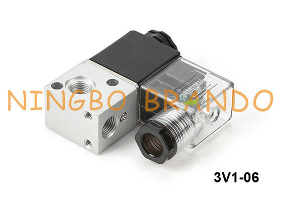 3V1-06-DC24V Van điện từ khí nén loại Airtac 3 chiều 24V DC