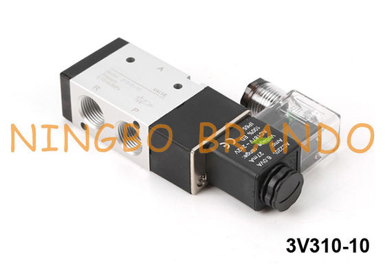 3V310-10-NC Van điện từ khí nén kiểu Airtac 3/2 Chiều 220V 24V