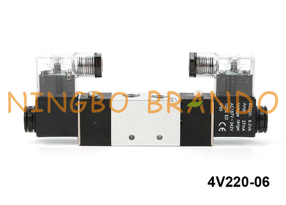 Van điện từ khí nén loại 4V220-06 Airtac 4V220-06-DC24V 24V DC