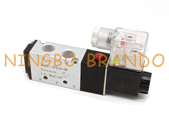 Van điều khiển khí nén điện từ đơn loại 4V210-08 Airtac