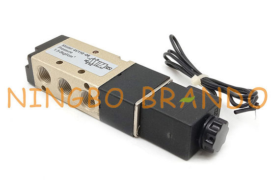 Van điện từ khí nén 4V110-06 1/8 inch 5/2 Way
