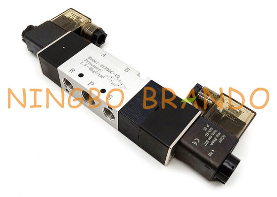 Airtac Loại 4V330C-10 Van điều khiển không khí trung tâm kín 5/3 chiều